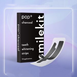 Smilekit Premium, PAP + Activated Charcoal Whitening Strips